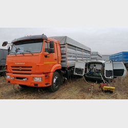 Установка ГЛОНАСС/GPS на КАМАЗ 65115