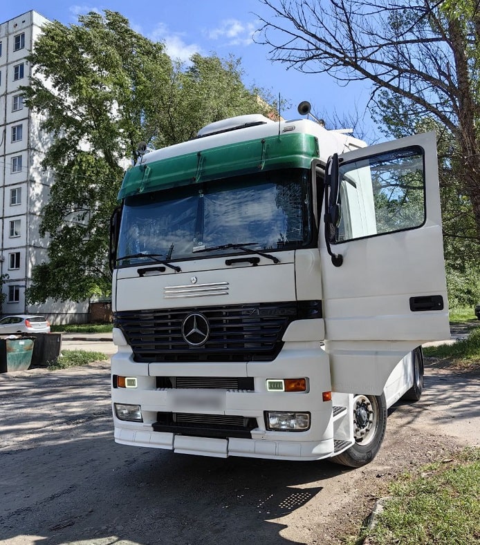 Калибровка тахографа на Mersedes-benz Actros