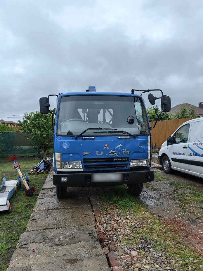 Установка тахографа на Mitsubishi Fuso